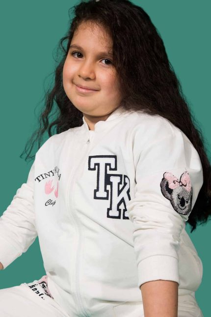 nakışlı fermuarlı ekru kolej sweat 2-min