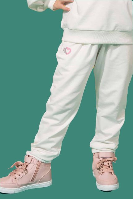 pilili ekru eşofman altı 1-min