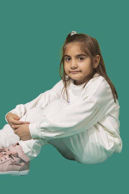 pilili ekru eşofman altı 2-min