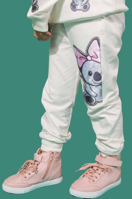 taşlı ekru eşofman altı 1-min