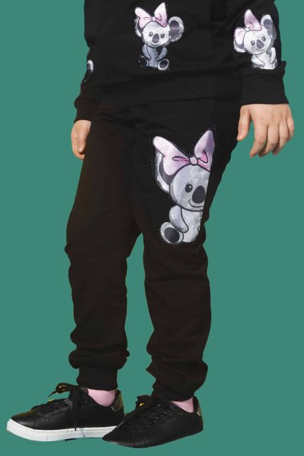 taşlı siyah eşofman altı 1-min